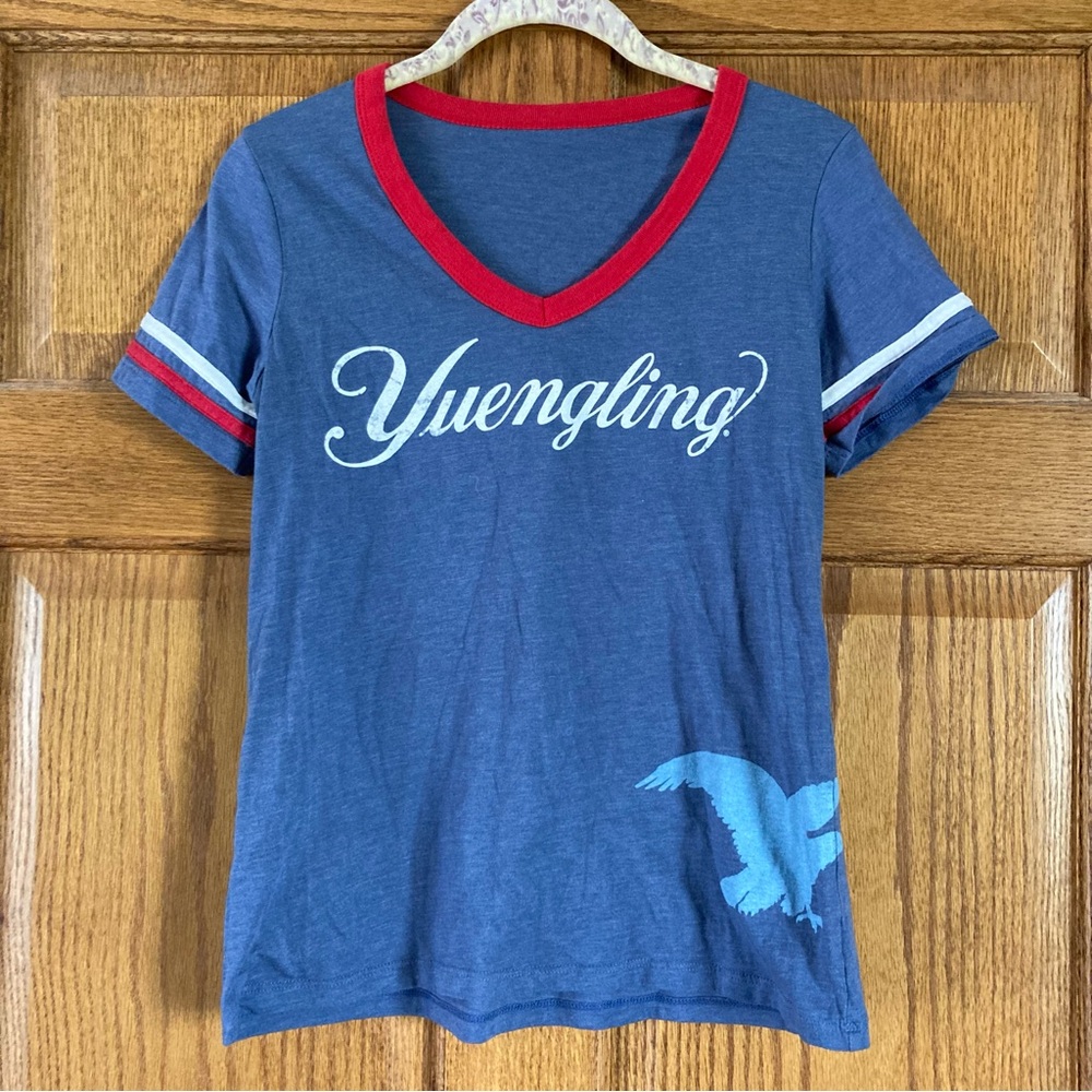 🖤5/$10 Yuengling Women's Blue Short Sleeve Tee